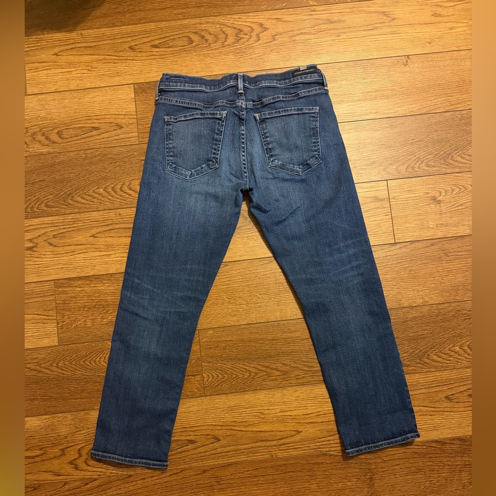 COH Emerson Slim Boyfriend 27" Button Fly Cropped Ankle Jeans Blue Ridge size 29 - Picture 3 of 14